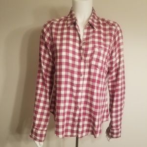 New with Tags Hollister Plaid Button Down Shirt